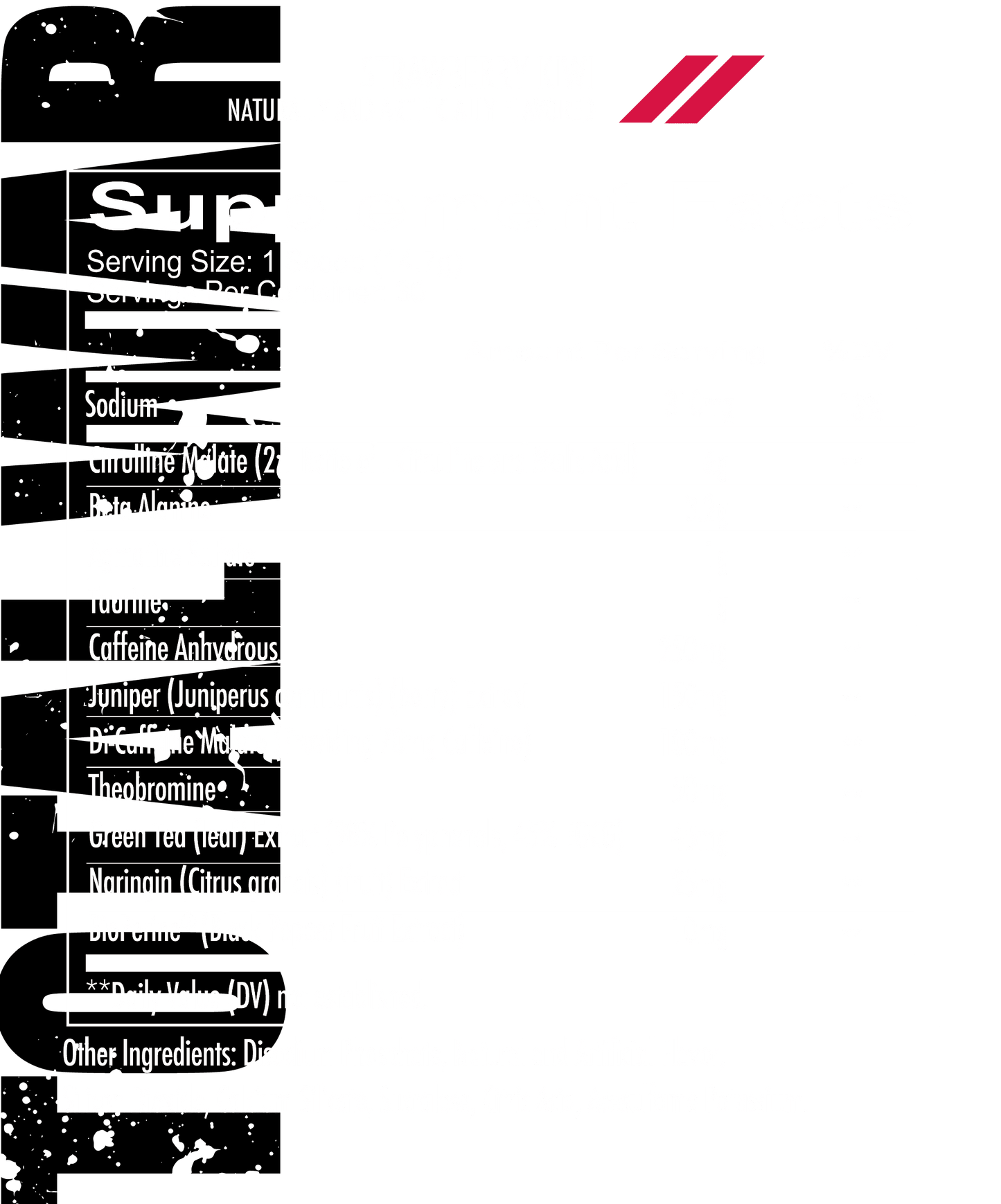 Total War Pre-Workout, Strawberry Kiwi, 30 Servings